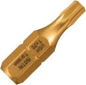 Бита для заворачивания USH Torx 20, 25мм, нитрид титана [65650155]