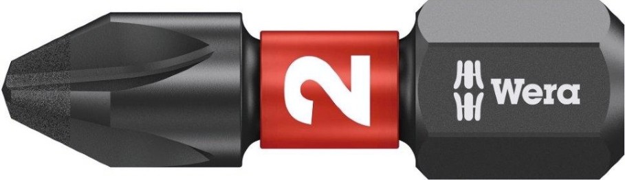 Бита для заворачивания WERA 851/1 IMP DC Impaktor PH2, 25 мм WE-057616 [WE-057616]