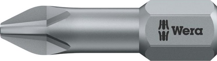 Бита для заворачивания WERA 851/1 TZ PH2, 25 мм WE-056510 [WE-056510]