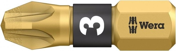 Бита для заворачивания WERA 855/1 BDC PZ3, 25 мм WE-056704 [WE-056704]