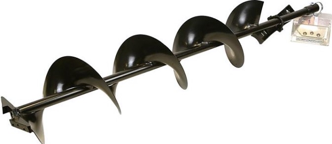 Бур ледовый СОЮЗ ББС-02-180 диам 180мм, длин. 1000мм, под вал 20мм [ББС-02-180-Л]