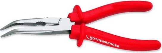 Длинногубцы изогнутые диэлектрические ROTHENBERGER 324739 1000 V, 200 мм