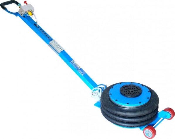 Домкрат пневматический AE&T 5 т 3-секционный с ручкой T08105A [T08105A]