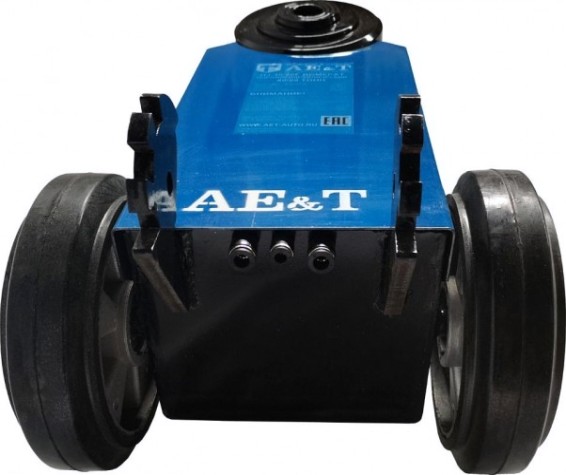 Домкрат пневмо-гидравлический подкатной AE&T HJ-40/20F профессиональный, складной