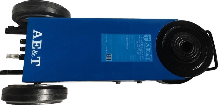 Домкрат пневмо-гидравлический подкатной AE&T HJ-80/40 профессиональный Домкрат пневмо-гидравлический подкатной AE&T HJ-80/40 профессиональный