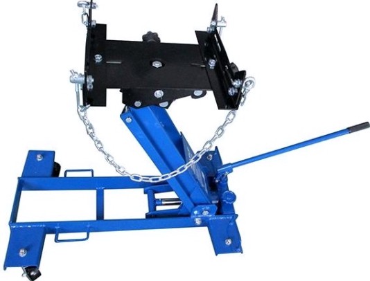 Домкрат подкатной AE&T T60302W трансмиссионный 1т