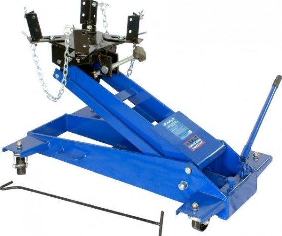 Домкрат подкатной AE&T T60303W трансмиссионный 1.5т