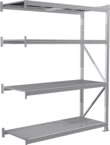 Дополнительная секция для стеллажа ПРАКТИК MS Pro 200/150 х 60/4 (4 полки)