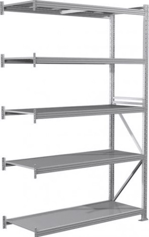 Дополнительная секция для стеллажа ПРАКТИК MS Pro 300/150 х 80/5 (5 полок)