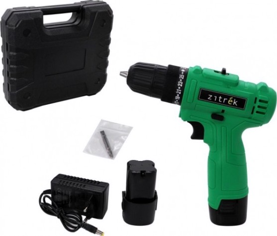 Дрель-шуруповерт аккумуляторная ZITREK Green 16.8-Li-ion [063-4040]