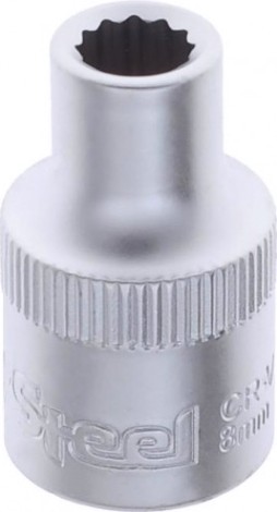Головка двенадцатигранная с посадкой 1/2" AV Steel AV-521008 8 мм