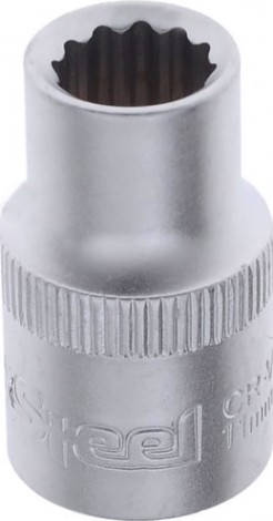 Головка двенадцатигранная с посадкой 1/2" AV Steel AV-521011 11 мм