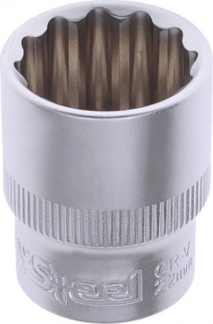 Головка двенадцатигранная с посадкой 1/2" AV Steel AV-521022 22 мм