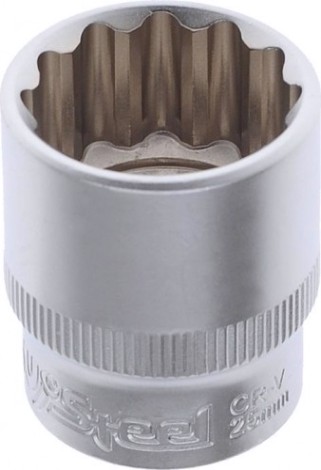 Головка двенадцатигранная с посадкой 1/2" AV Steel AV-521025 25 мм
