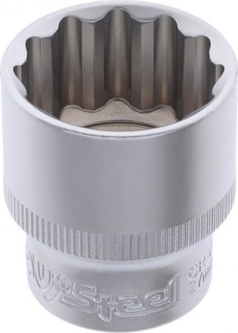 Головка двенадцатигранная с посадкой 1/2" AV Steel AV-521027 27 мм