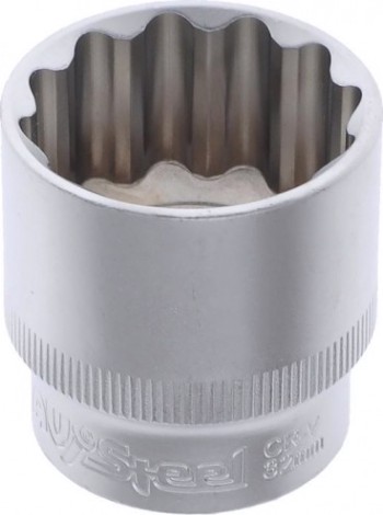 Головка двенадцатигранная с посадкой 1/2" AV Steel AV-521032 32 мм