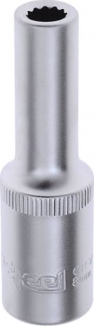 Головка двенадцатигранная с посадкой 1/2" AV Steel AV-521208 8 мм глубокая