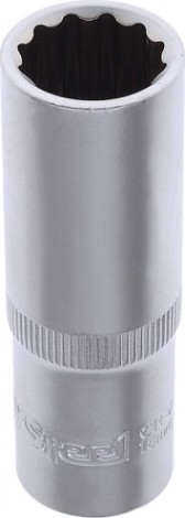 Головка двенадцатигранная с посадкой 1/2" AV Steel AV-521218 18 мм глубокая