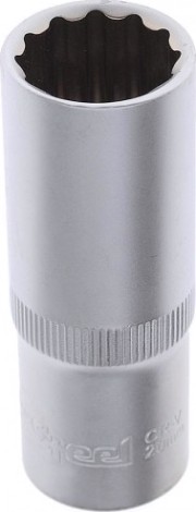 Головка двенадцатигранная с посадкой 1/2" AV Steel AV-521220 20 мм глубокая