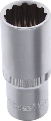 Головка двенадцатигранная с посадкой 1/2" AV Steel AV-521223 23 мм глубокая