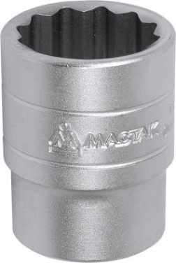 Головка двенадцатигранная с посадкой 1/2" МАСТАК 000-42022 22 мм