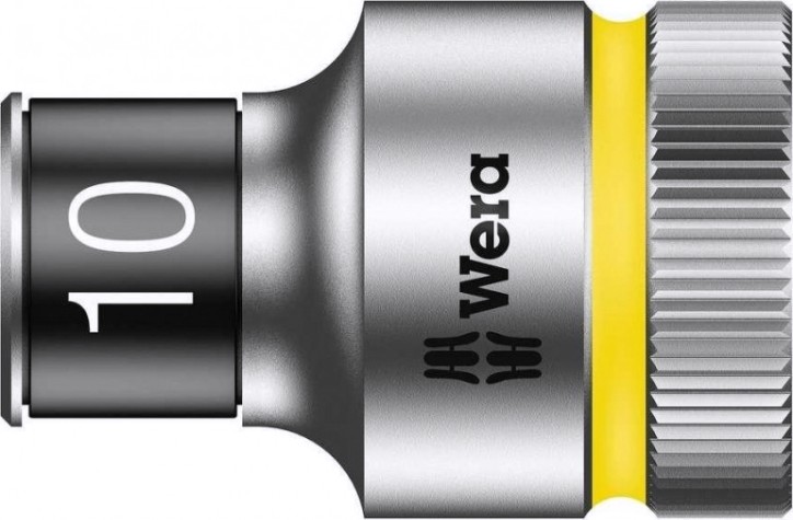 Головка шестигранная для ключа-трещотки Zyklop WERA 10 мм 1/2“ с функцией фиксации 8790 HMC WE-003730 [WE-003730]