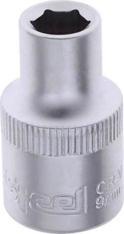 Головка шестигранная с посадкой 1/2" AV Steel AV-520009 9 мм