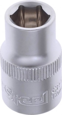 Головка шестигранная с посадкой 1/2" AV Steel AV-520012 12 мм