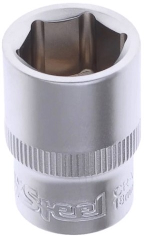 Головка шестигранная с посадкой 1/2" AV Steel AV-520018 18 мм