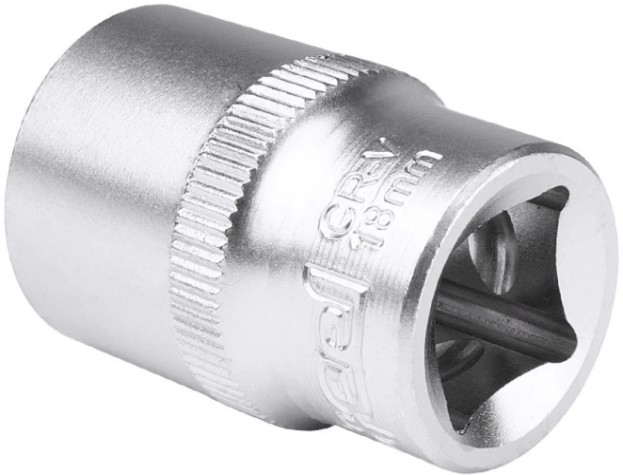 Головка шестигранная с посадкой 1/2" AV Steel AV-520018 18 мм Головка шестигранная с посадкой 1/2" AV Steel AV-520018 18 мм