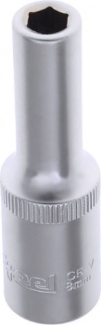 Головка шестигранная с посадкой 1/2" AV Steel AV-520208 8 мм глубокая