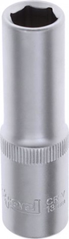 Головка шестигранная с посадкой 1/2" AV Steel AV-520213 13 мм глубокая