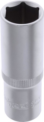 Головка шестигранная с посадкой 1/2" AV Steel AV-520219 19 мм глубокая