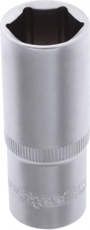 Головка шестигранная с посадкой 1/2" AV Steel AV-520222 22 мм глубокая