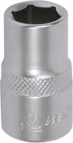 Головка шестигранная с посадкой 1/2" МАСТАК 000-40024 торцевая стандартная 24 мм