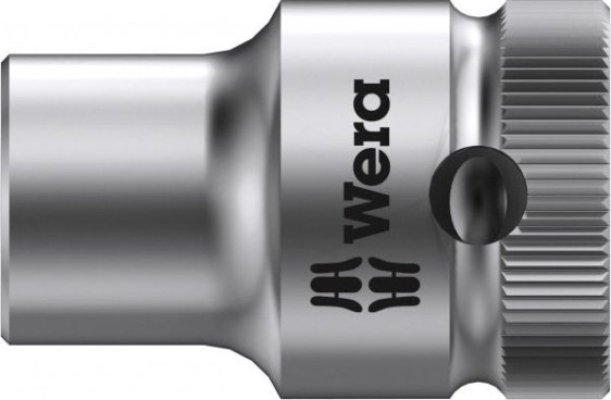 Головка шестигранная с посадкой 1/2" WERA 10 мм WE-003601 [WE-003601]