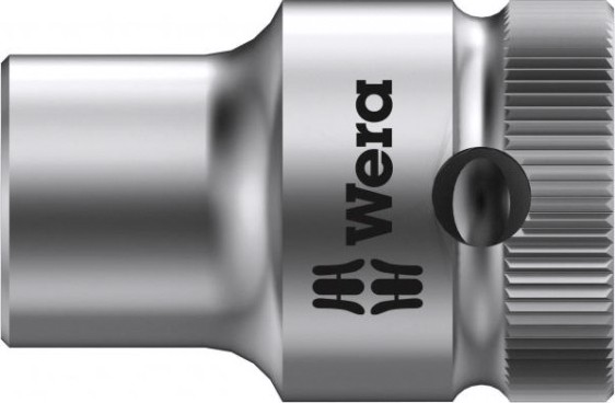 Головка шестигранная с посадкой 1/2" WERA 17 мм WE-003608 [WE-003608]