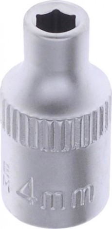 Головка шестигранная с посадкой 1/4" AV Steel AV-500004 4,0 мм