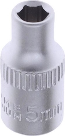 Головка шестигранная с посадкой 1/4" AV Steel AV-500005 5,0 мм
