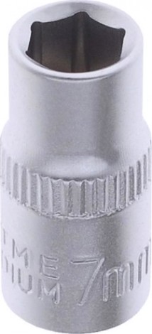 Головка шестигранная с посадкой 1/4" AV Steel AV-500007 7,0 мм
