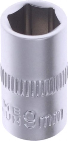 Головка шестигранная с посадкой 1/4" AV Steel AV-500009 9,0 мм
