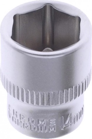 Головка шестигранная с посадкой 1/4" AV Steel AV-500014 14,0 мм
