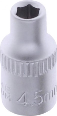 Головка шестигранная с посадкой 1/4" AV Steel AV-500045 4,5 мм