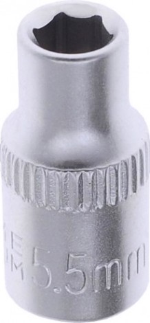 Головка шестигранная с посадкой 1/4" AV Steel AV-500055 5,5 мм