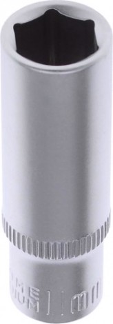 Головка шестигранная с посадкой 1/4" AV Steel AV-500211 11,0 мм глубокая