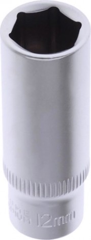 Головка шестигранная с посадкой 1/4" AV Steel AV-500212 12,0 мм глубокая