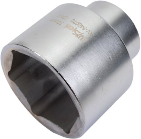 Головка шестигранная с посадкой 1" AV Steel AV-540070 70 мм
