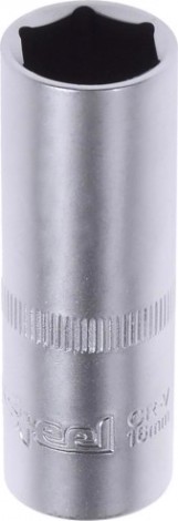 Головка свечная AV Steel AV-520616 1/2" 16 мм с резиновым держателем Головка свечная AV Steel AV-520616 1/2" 16 мм с резиновым держателем