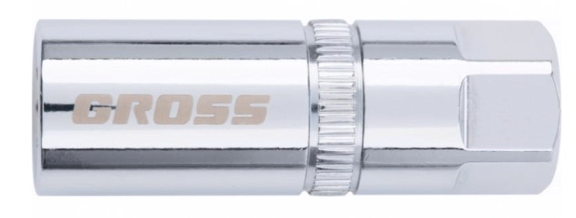 Головка торцевая свечная магнитная GROSS 14 мм под квадрат 1/2" 13187 [13187]