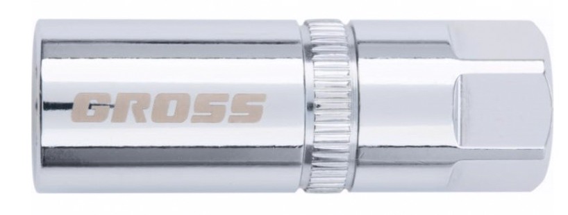 Головка торцевая свечная магнитная GROSS 21 мм под квадрат 1/2" 13189 [13189]